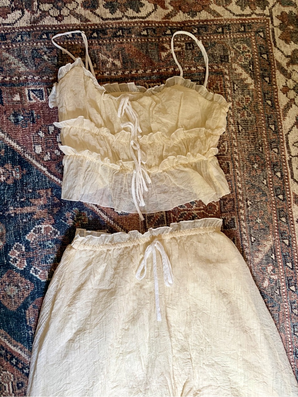 Dahlia Baby Yellow Maxi Skirt & Tank - Picture 5 of 7